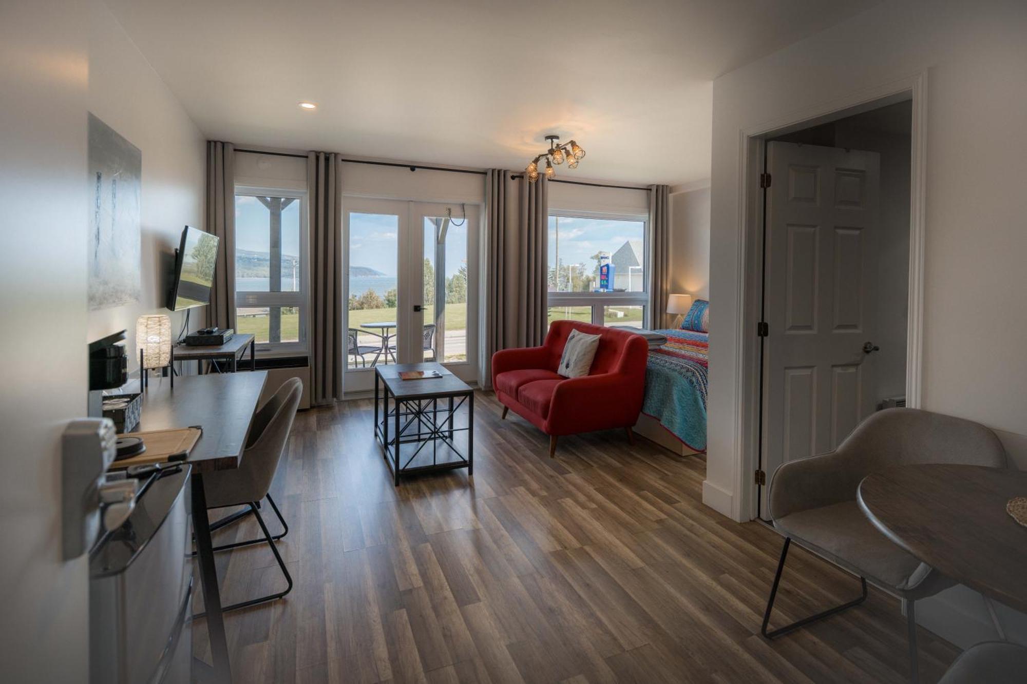 لا مالباي Motel Le Point De Vue المظهر الخارجي الصورة