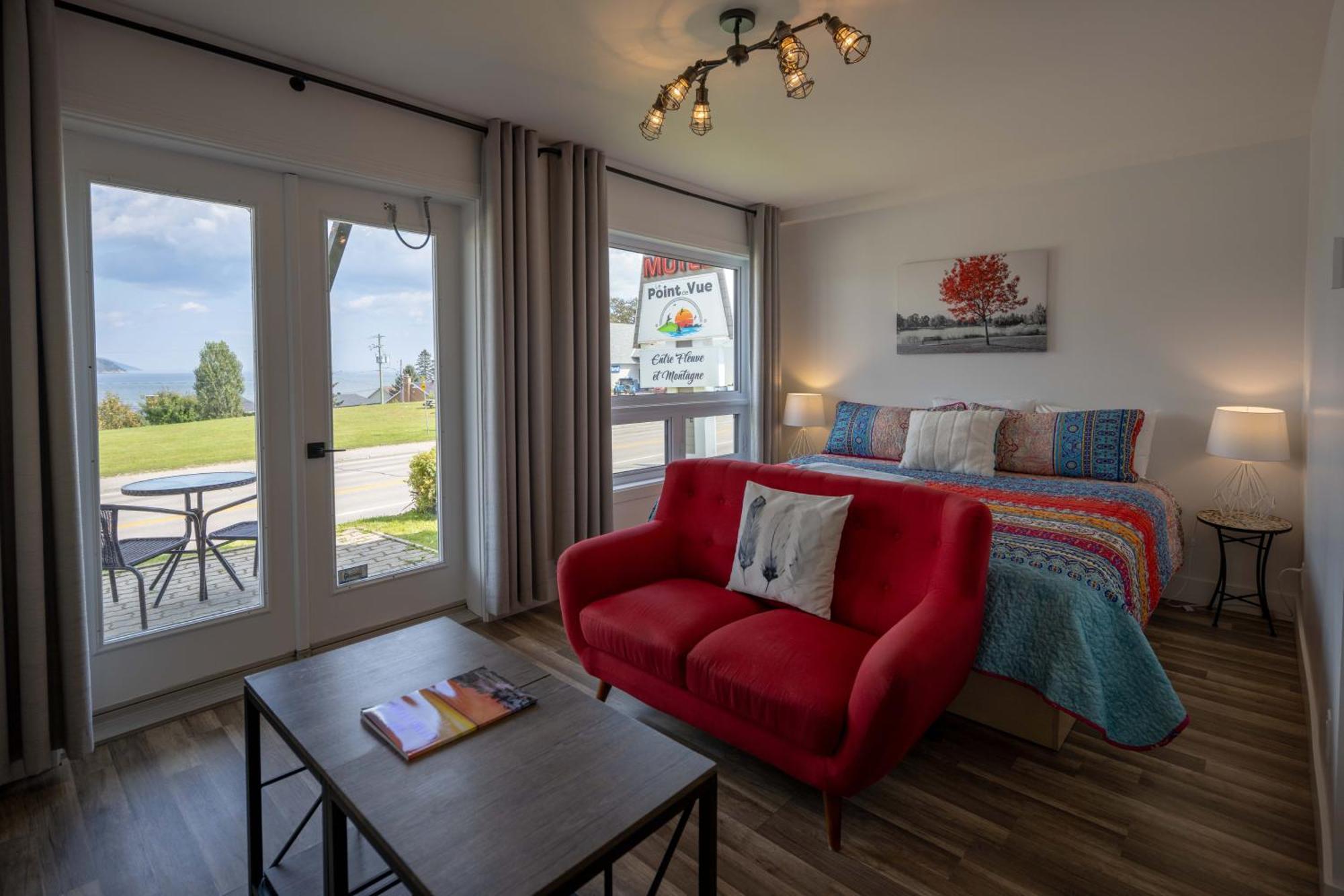 لا مالباي Motel Le Point De Vue المظهر الخارجي الصورة