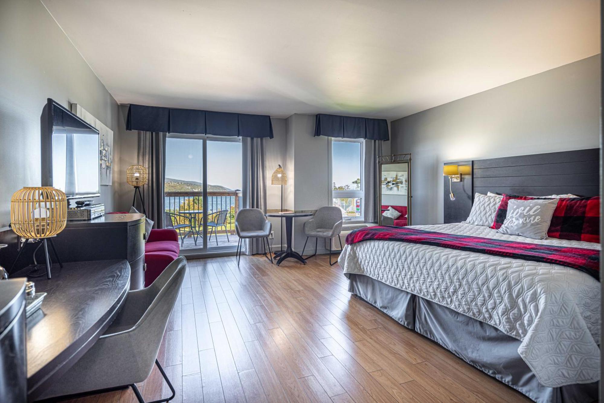 لا مالباي Motel Le Point De Vue المظهر الخارجي الصورة